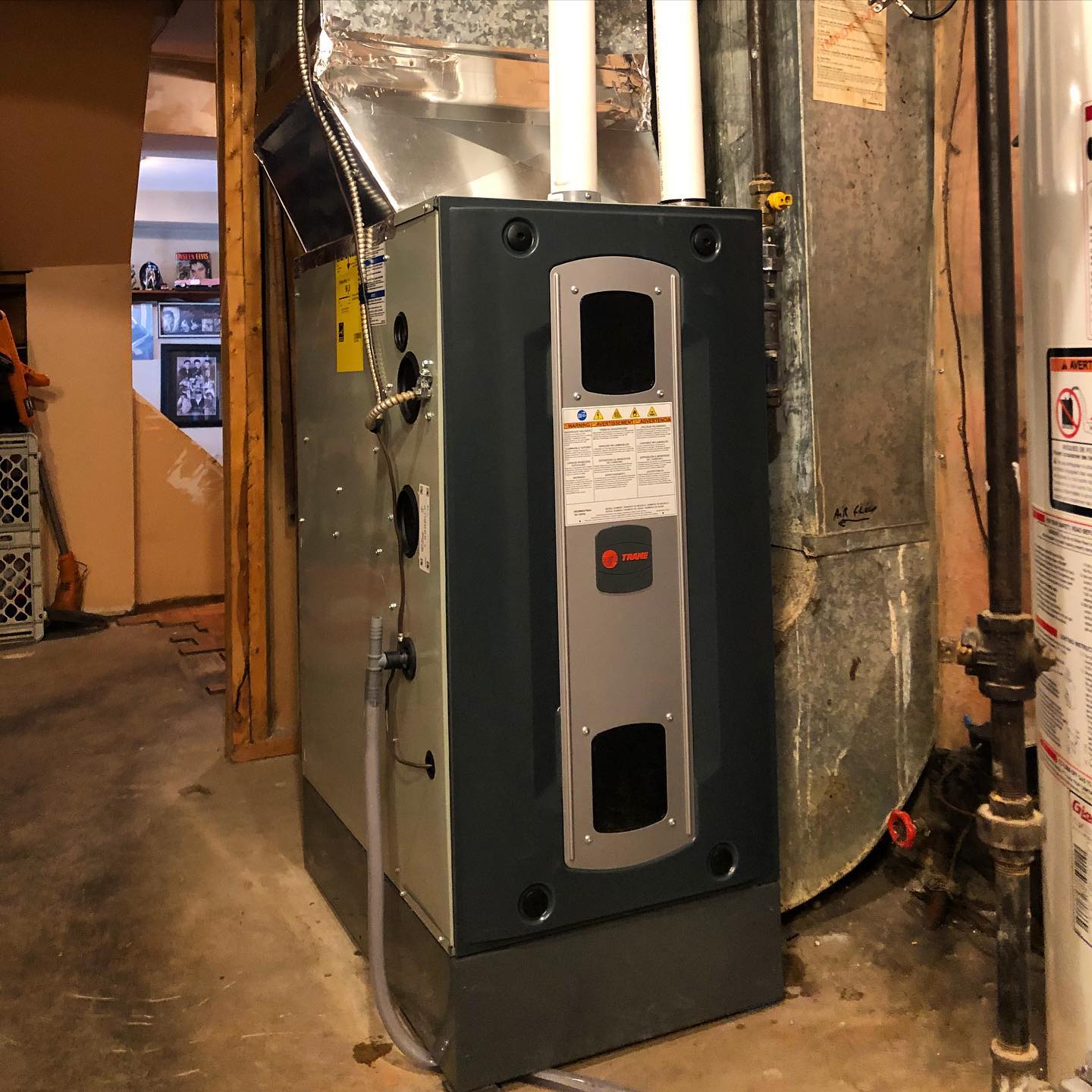 Trane SX92 Furnace Install